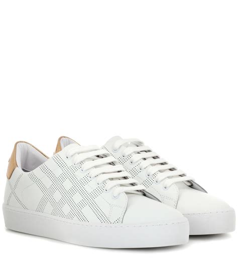 burberry white sneaker|padded classic burberry sneakers.